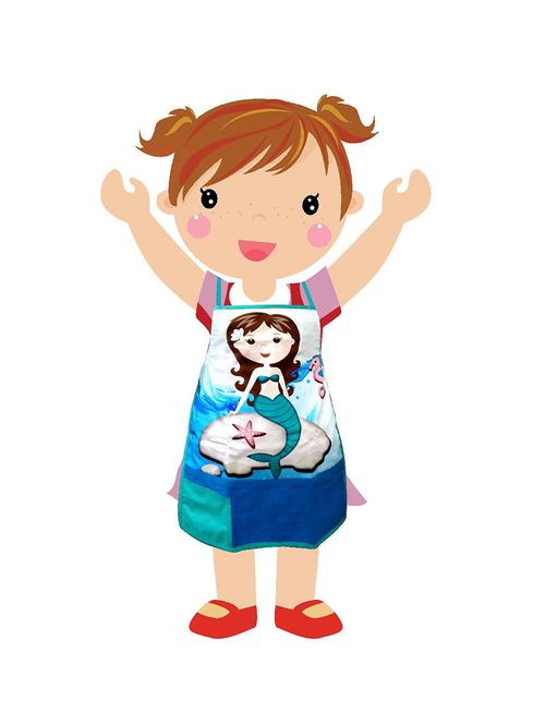 swayam printed kitchen apron - 19476839 - Very Small Image - 1