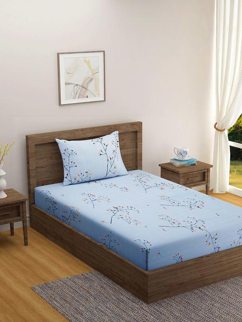 printed bedsheet with pillow covers - 19477103 - Very Small Image - 1