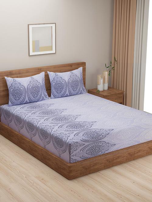 printed bedsheet with pillow covers - 19477409 - Very Small Image - 1