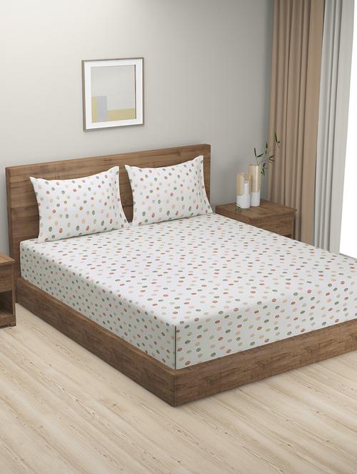 printed bedsheet with pillow covers - 19477451 - Very Small Image - 1