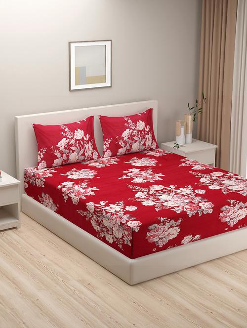printed bedsheet with pillow covers - 19477606 - Very Small Image - 1