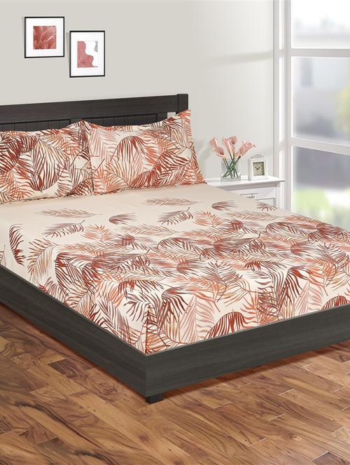 printed bedsheet with pillow covers - 19477911 - Very Small Image - 1