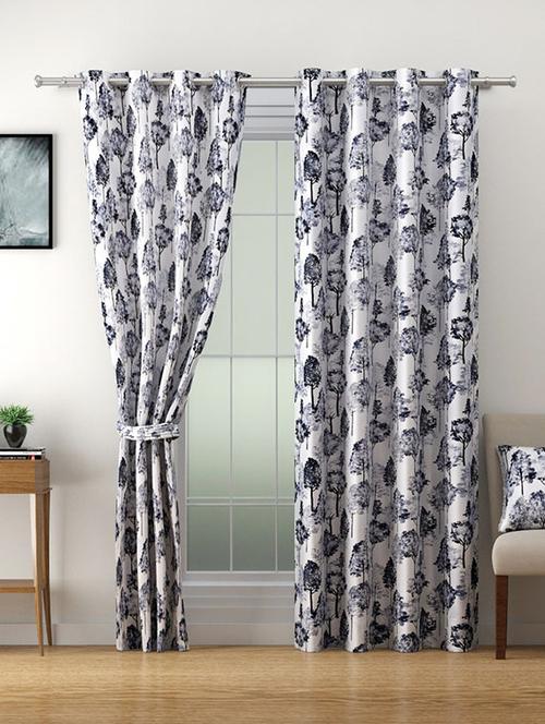 pack of 2 printed curtain - 19478752 - Very Small Image - 1