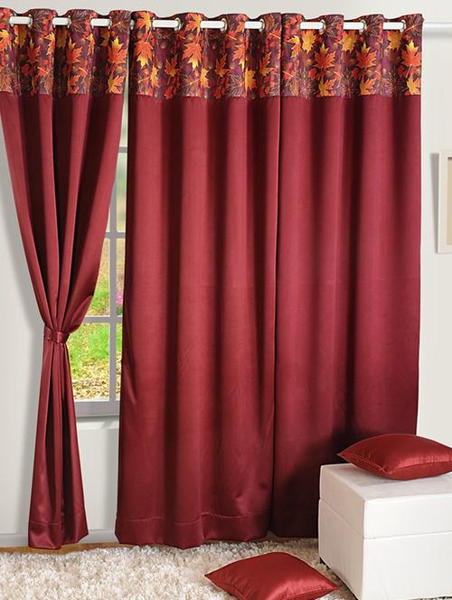 swayam printed long curtain - 19478780 - Very Small Image - 1