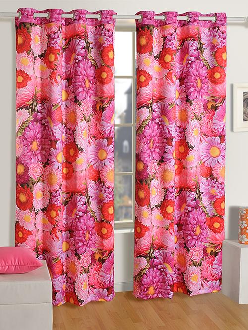 swayam printed long curtain - 19478788 - Very Small Image - 1