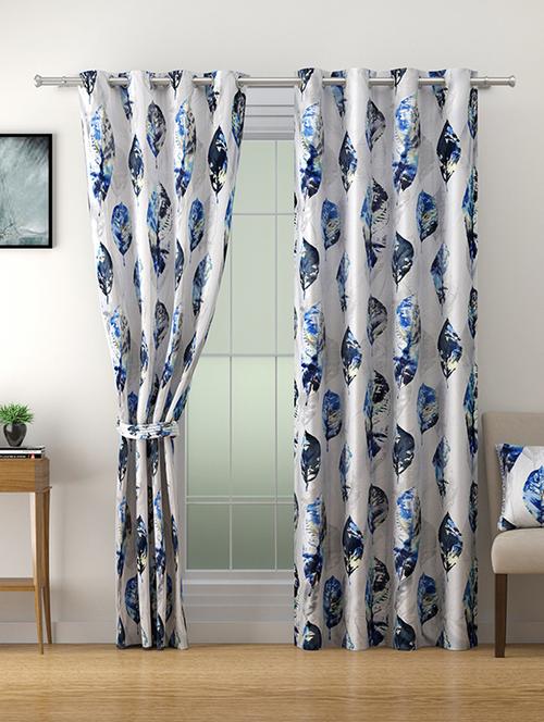 swayam printed long curtain - 19479012 - Very Small Image - 1