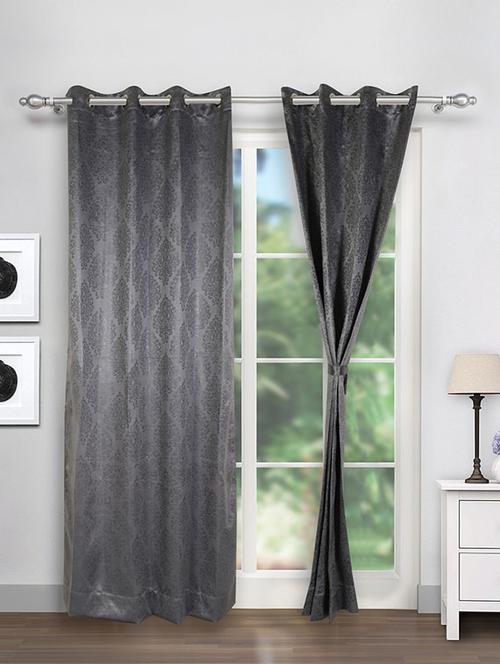 swayam printed long curtain - 19479024 - Very Small Image - 1