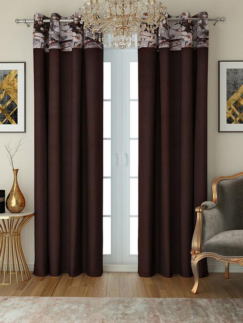 swayam solid long curtain - 19479039 - Very Small Image - 1