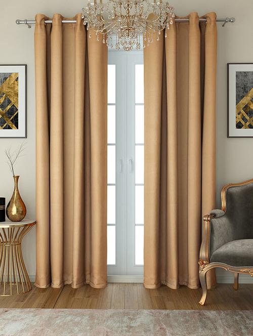swayam solid long curtain - 19479043 - Very Small Image - 1