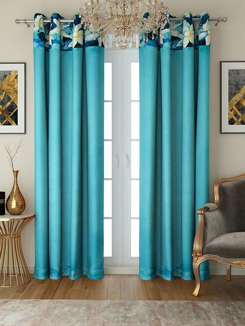 swayam solid long curtain - 19479083 - Very Small Image - 1