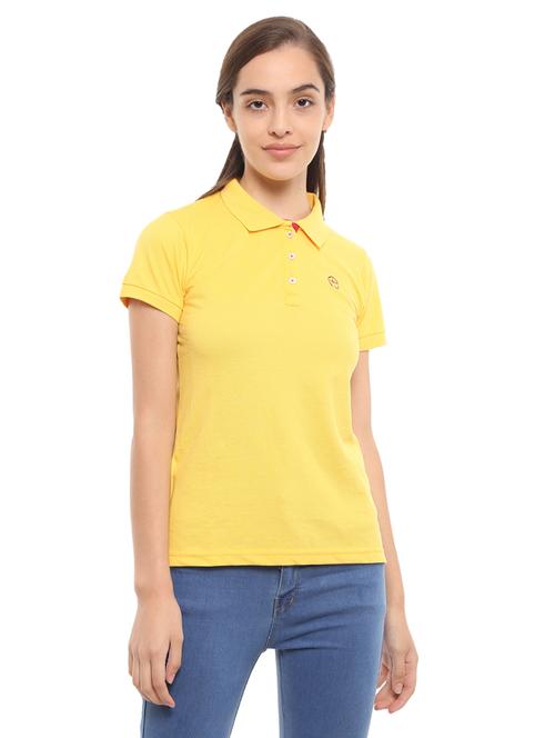 women's plain polo neck t-shirt - 19479214 - Very Small Image - 1