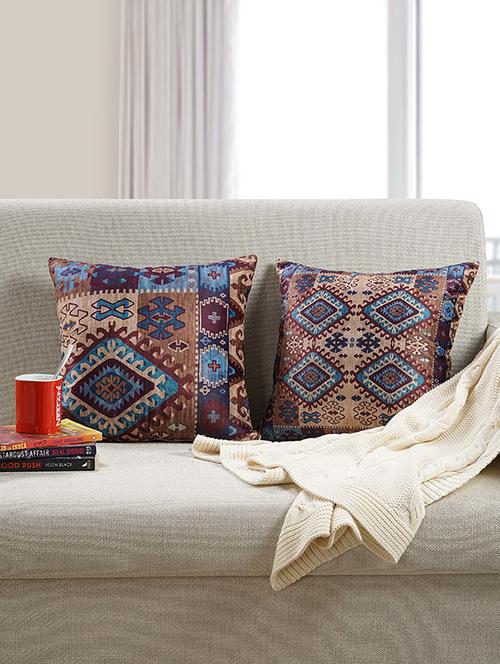 swayam printed cushion covers - 19479638 - Very Small Image - 1