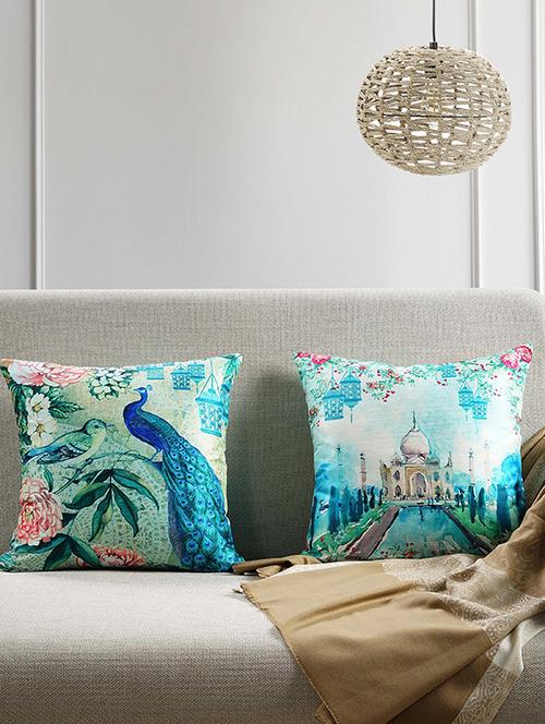 swayam printed cushion covers - 19479692 - Very Small Image - 1