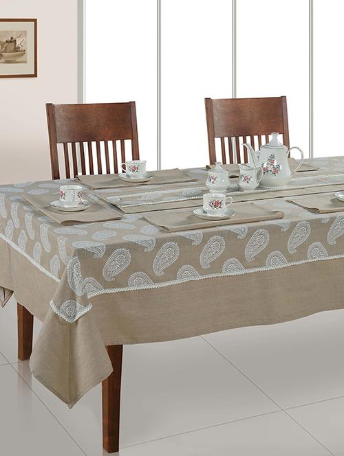 swayam printed table cloth - 19480801 - Very Small Image - 1