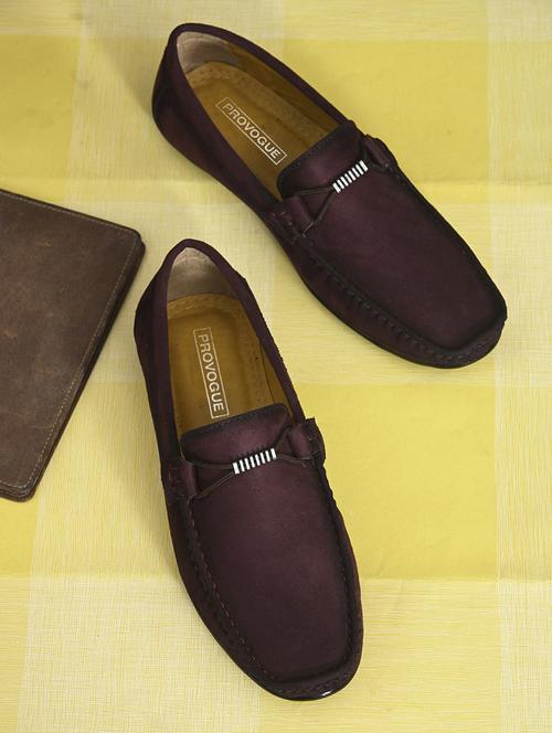 red synthetic slip on loafers - 19481028 - Very Small Image - 1
