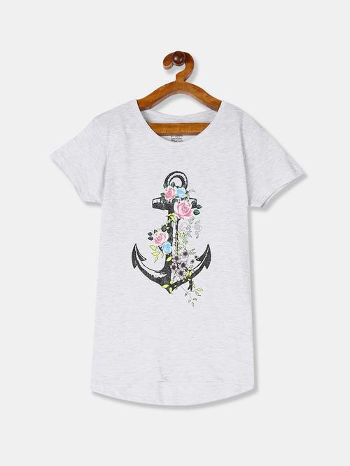 girls printed regular t-shirt - 19481261 - Very Small Image - 1