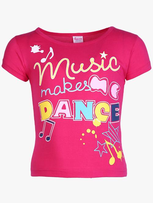 girls printed regular t-shirt - 19481262 - Very Small Image - 1