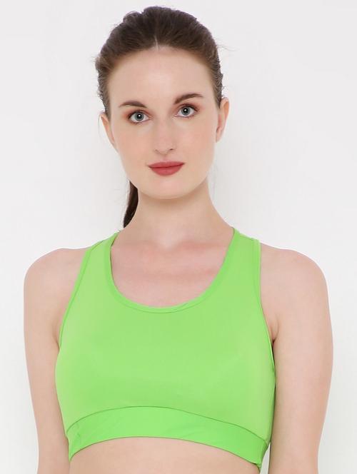 green nylon sports bra - 19481328 - Very Small Image - 1