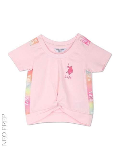 crew neck self design tee - 19482039 - Very Small Image - 1