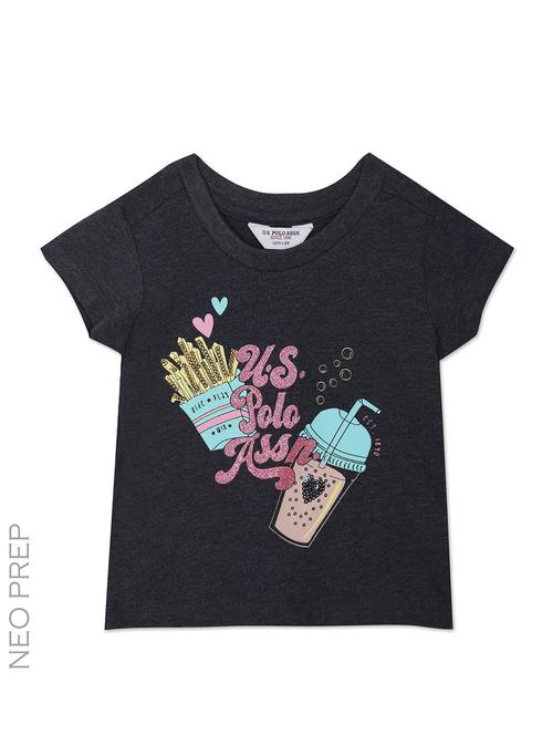 crew neck graphic print tee - 19482040 - Very Small Image - 1