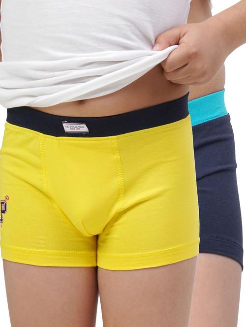 combo pack of cotton briefs & boxer - 19482310 - Very Small Image - 1