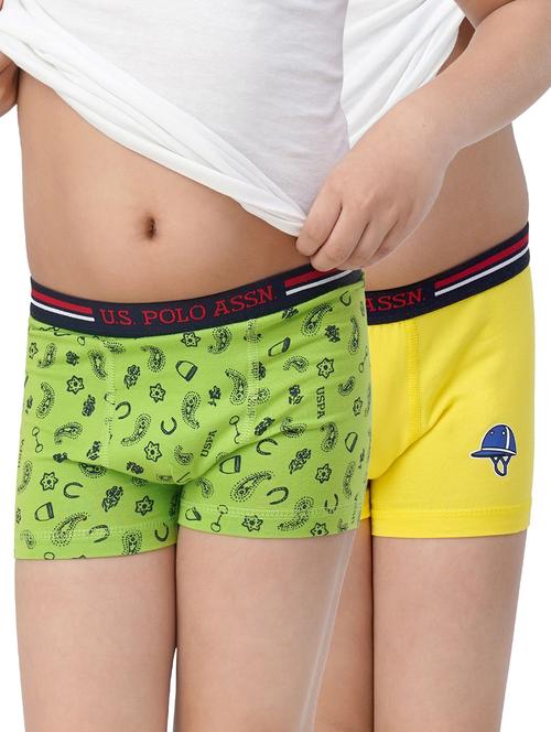 combo pack of cotton briefs & boxer - 19482313 - Very Small Image - 1