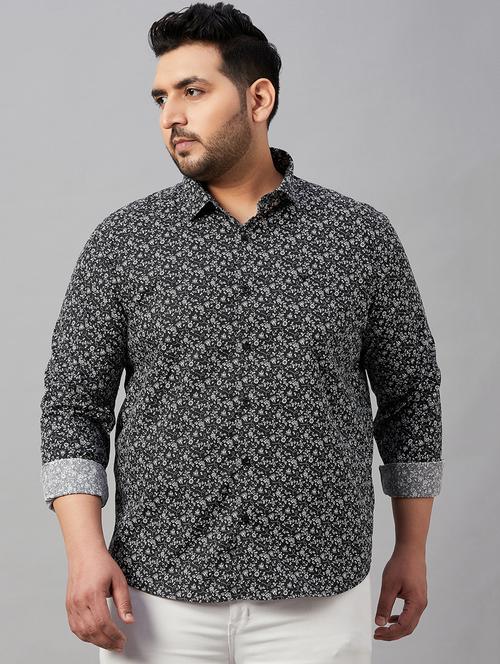 mens florals casual shirt - 19482885 - Very Small Image - 1