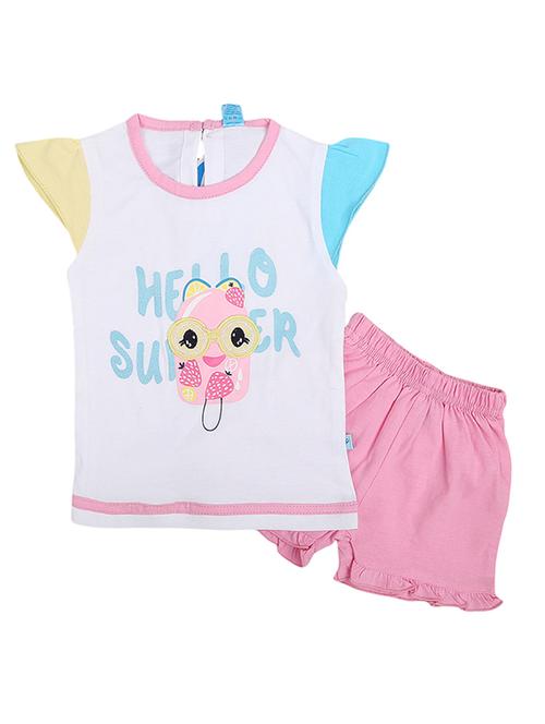 printed cotton shorts sets - 19483466 - Very Small Image - 1
