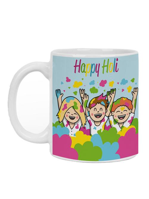 happy holi coffee mug - 19484154 - Very Small Image - 1