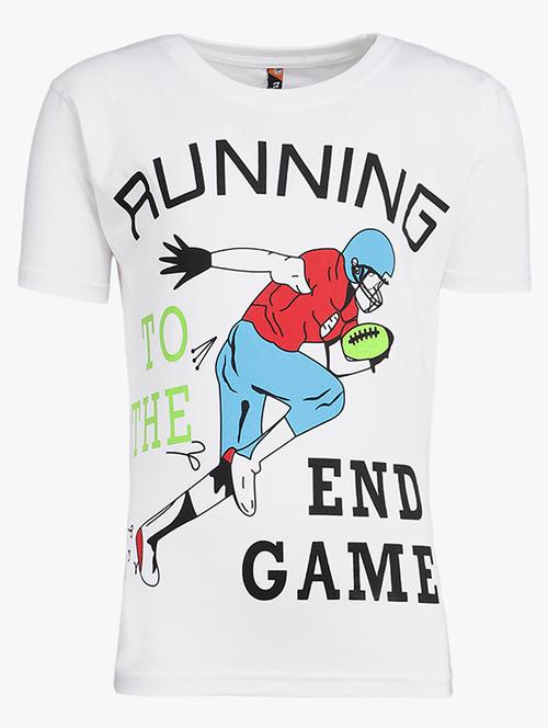 printed cotton t-shirt - 19484583 - Very Small Image - 1