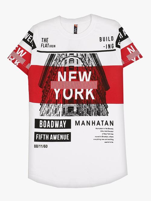 printed cotton t-shirt - 19484590 - Very Small Image - 1