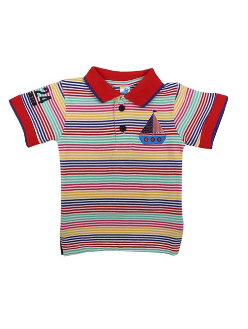 stripes cotton t-shirt - 19484669 - Very Small Image - 1