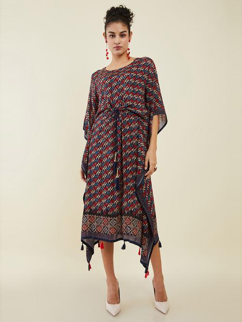 printed cotton kaftan - 19485699 - Very Small Image - 1