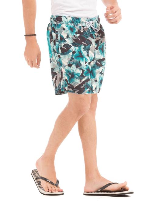 mid rise printed bermuda shorts - 19486271 - Very Small Image - 1