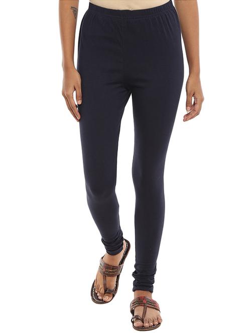 solid cotton churidar legging - 19487657 - Very Small Image - 1