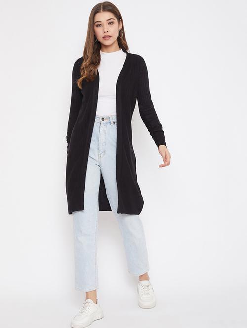 long sleeved solid regular shrug - 19488353 - Very Small Image - 1