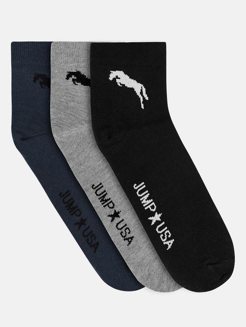 pack of 3 above ankle length socks - 19488366 - Very Small Image - 1