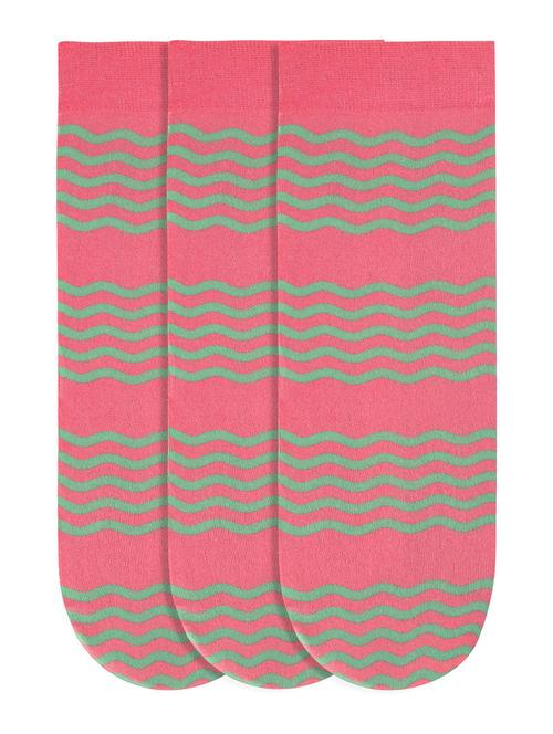 sets of 3 nylon ankle length socks - 19488464 - Very Small Image - 1