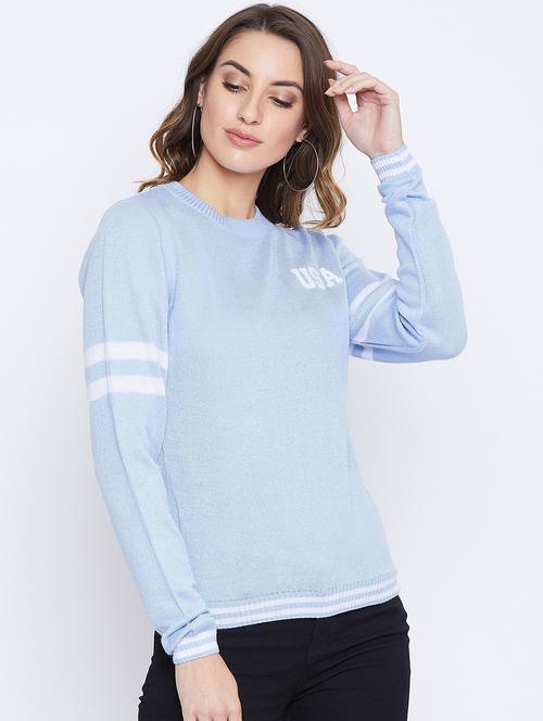 solids acrylic regular pullover - 19488573 - Very Small Image - 1