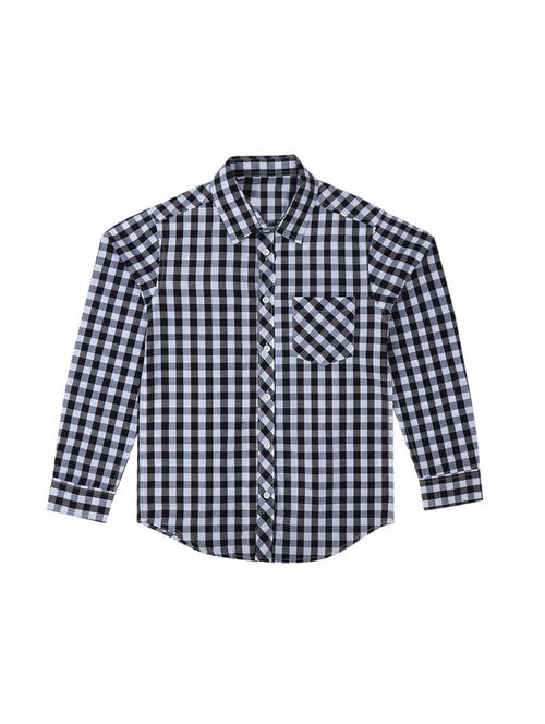 kids boy checkered shirt - 19489534 - Very Small Image - 1