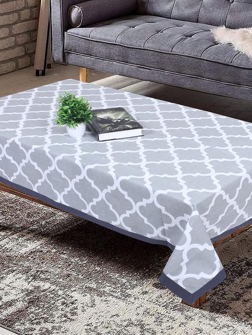 texstylers cotton 4 seater 40 x 60 inch rectangular jaipuri center table cloth - 19489717 - Very Small Image - 1