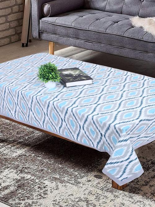 texstylers cotton 4 seater 40 x 60 inch rectangular jaipuri center table cloth - 19489733 - Very Small Image - 1