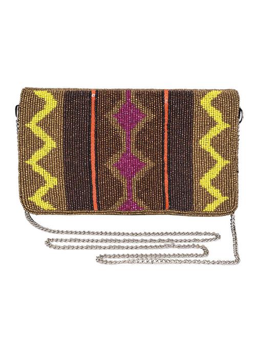 embellished box clutch with detachable strap - 19489911 - Very Small Image - 1