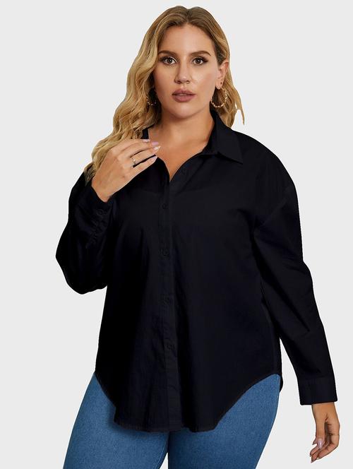 women solid shirt - 19490344 - Very Small Image - 1