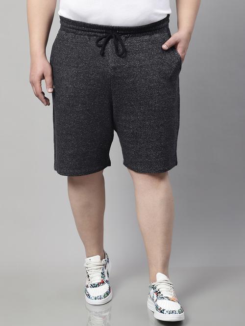 solids cotton shorts - 19490902 - Very Small Image - 1