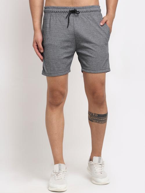 mid rise solid shorts - 19491659 - Very Small Image - 1
