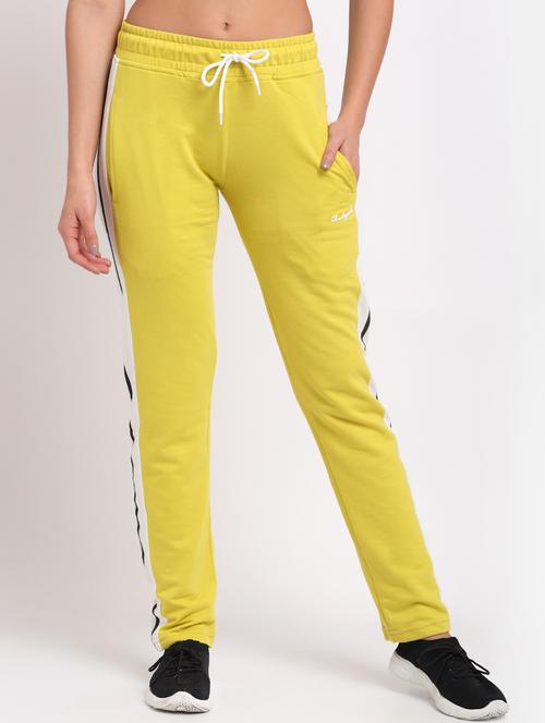mid rise solid track pant - 19491849 - Very Small Image - 1