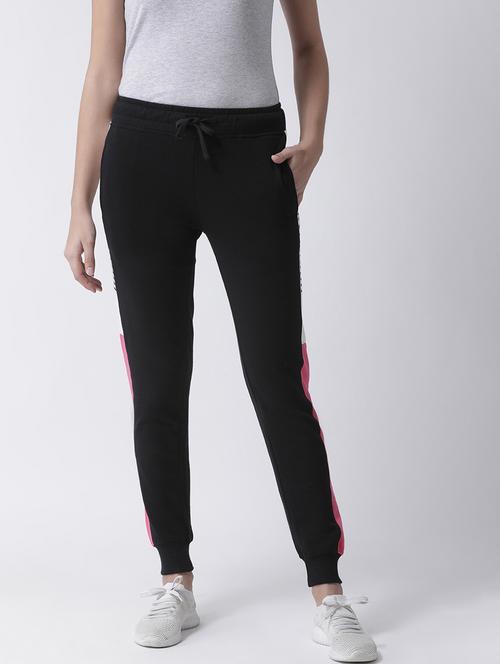 mid rise printed track pant - 19491887 - Very Small Image - 1