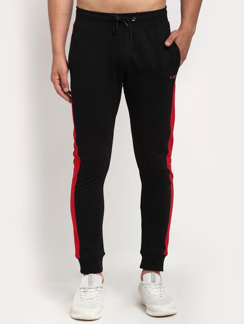 mid rise cotton ankle length track pant - 19491932 - Very Small Image - 1