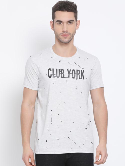 round neck printed regular t-shirt - 19492032 - Very Small Image - 1